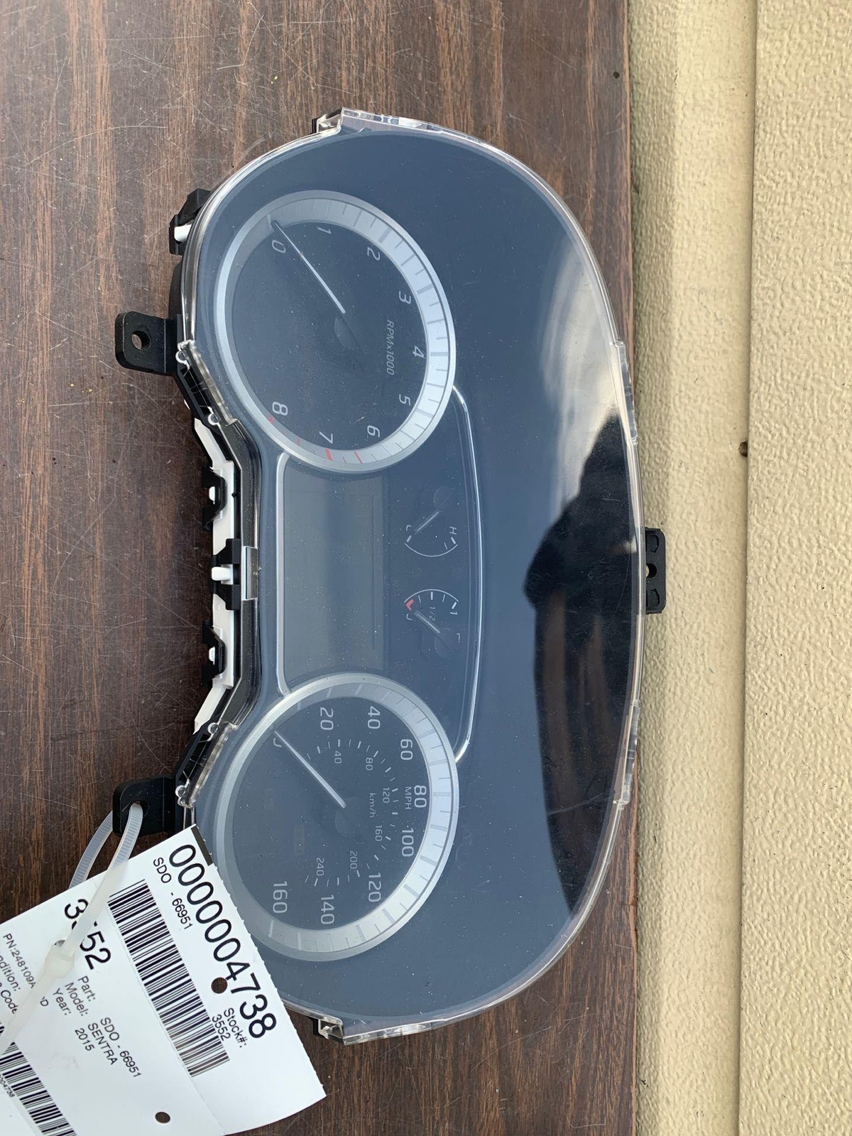 ✅ 2015 NISSAN SENTRA SPEEDOMETER PN:248109AM0D OEM