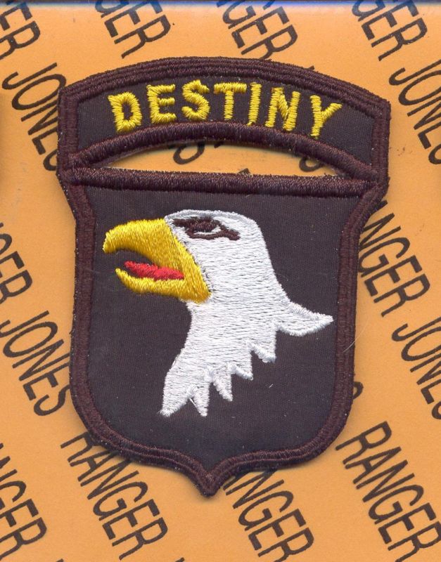 101 CAB Cbt Aviation Bde 101st Airborne DESTINY patch
