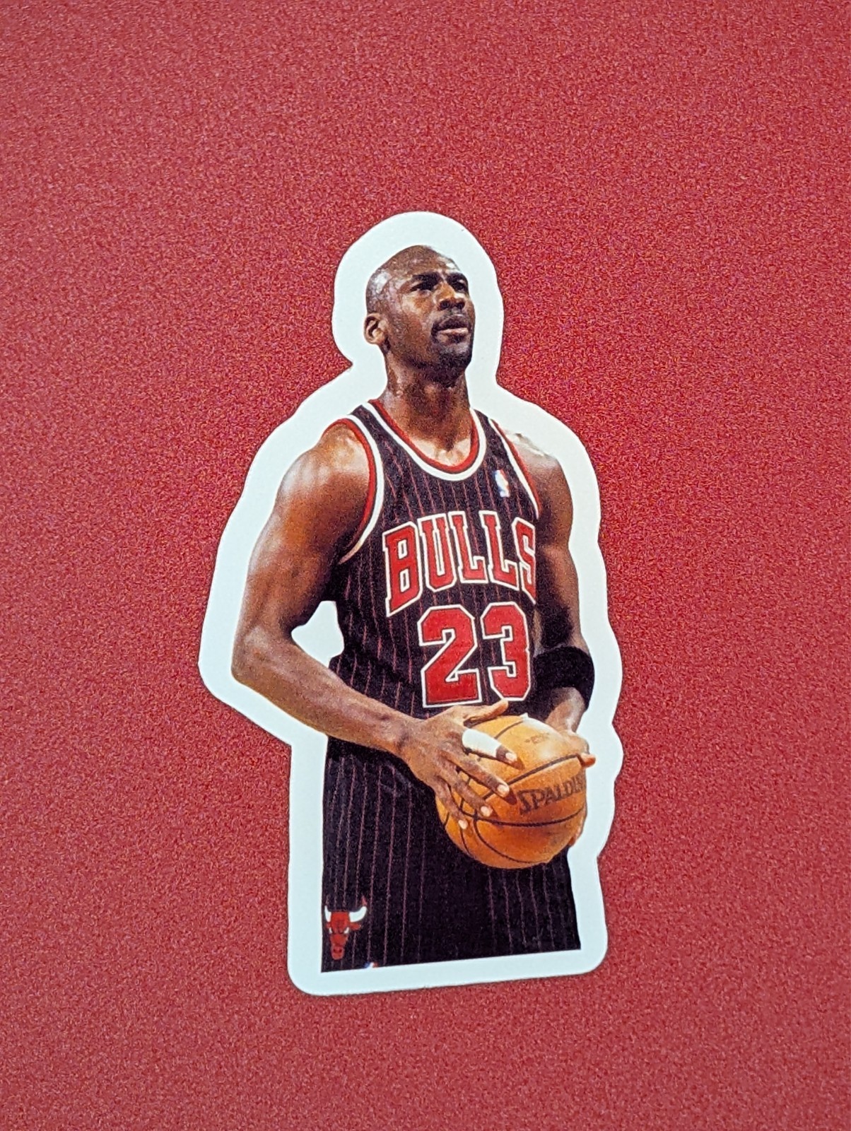Michael Jordan Chicago Bulls #23 Sticker Vending Machine ~2 in MJ Black Jersey