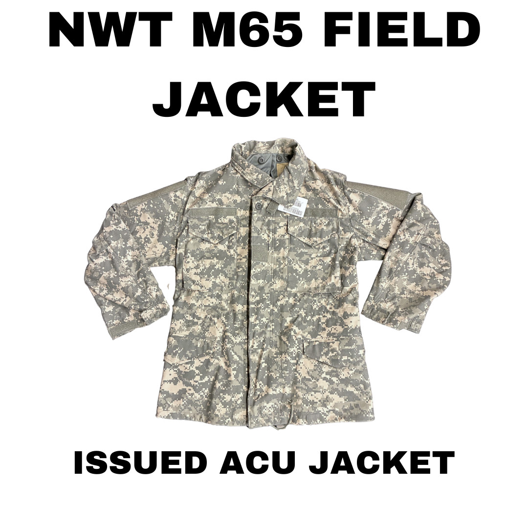 M65 Field Jacket NWT Small Short U.S. Military Issue ACU New With Tags
