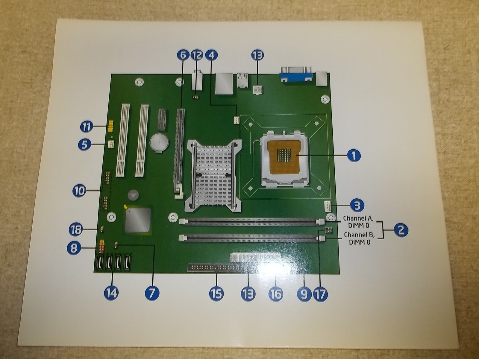 Desktop DG31PR Board Install Instructions D99184-002 *FREE SHIPPING*