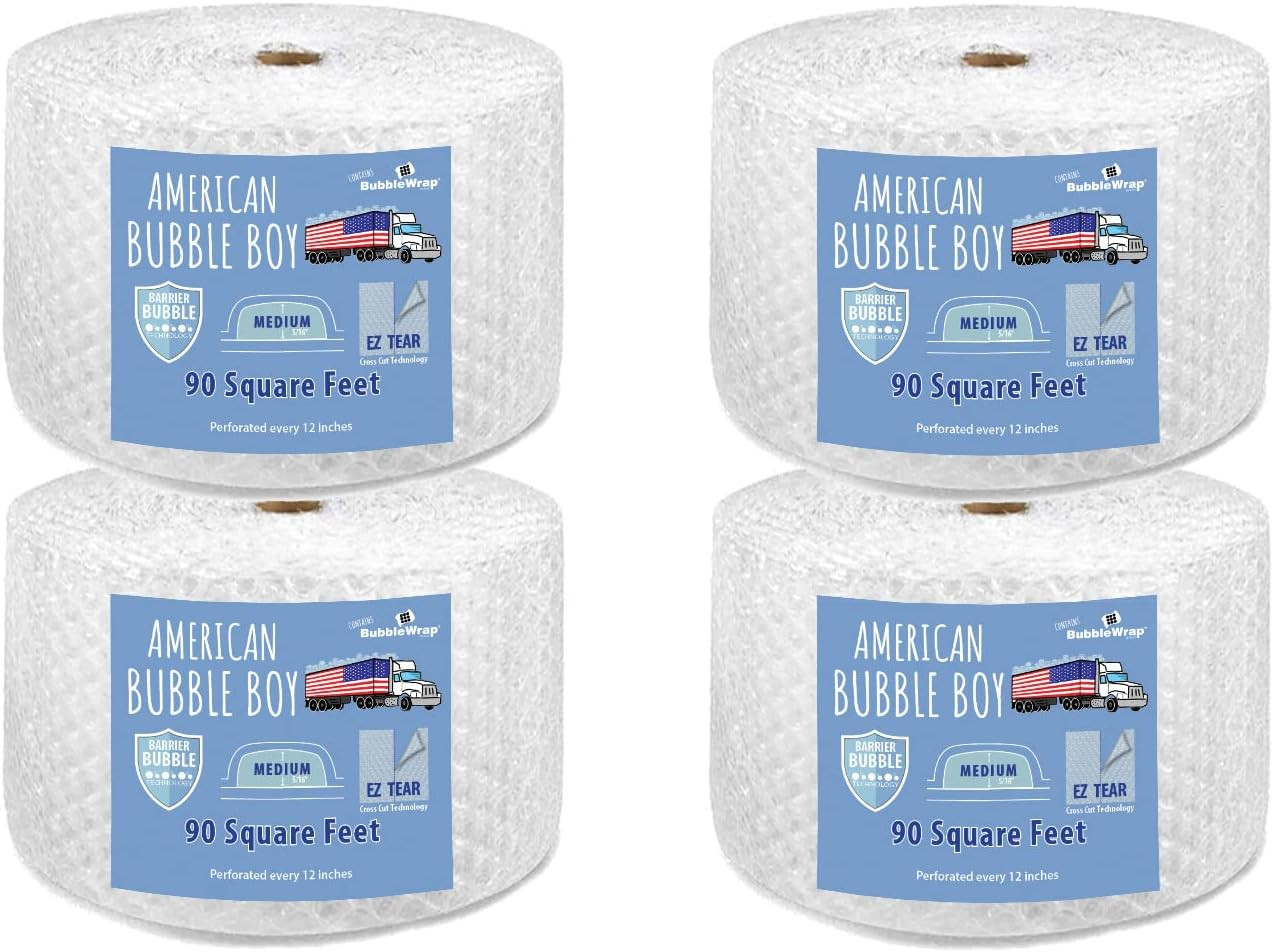 Official Sealed Air Bubble Wrap - American Bubble Boy (360' Medium (5/16") Bubbl