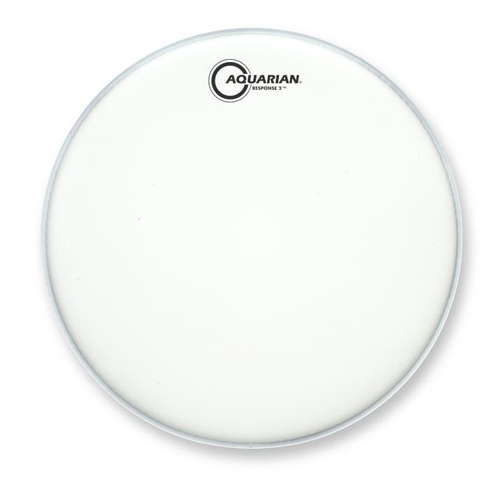 Aquarian Response 2 White Texture Coated 12" Drum Head