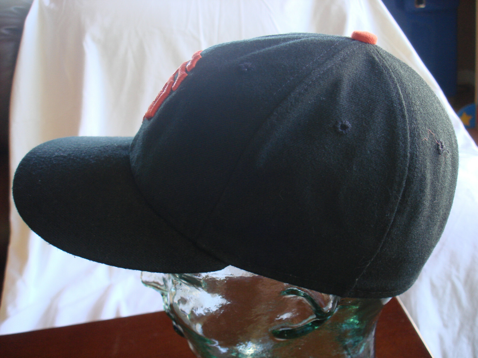 MLB Authentic Official On-Field Cap New Era 59 Fifty Sz 6 7/8 SF Giants Ball Cap
