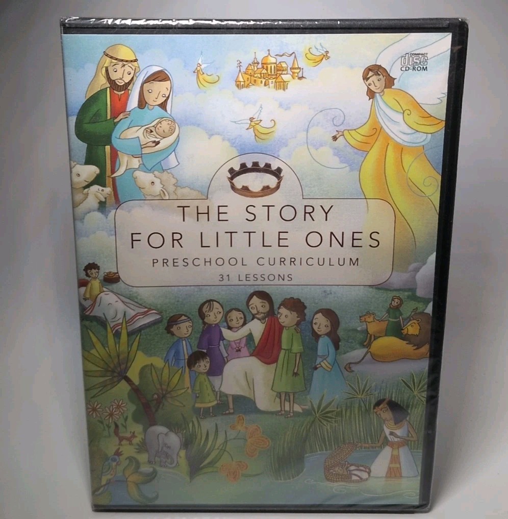 Story Preschool Curriculum : 31 Lessons by Zondervan Staff (2011, CD-ROM) NEW