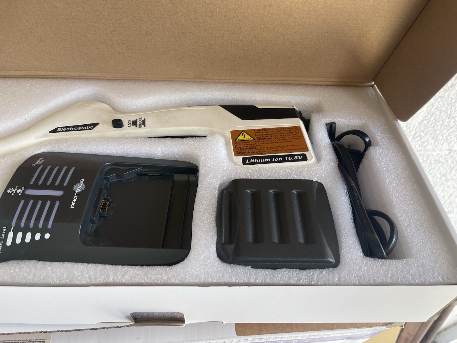 Evaclean Protexus PX300ES Cordless Electrostatic Backpack Sprayer