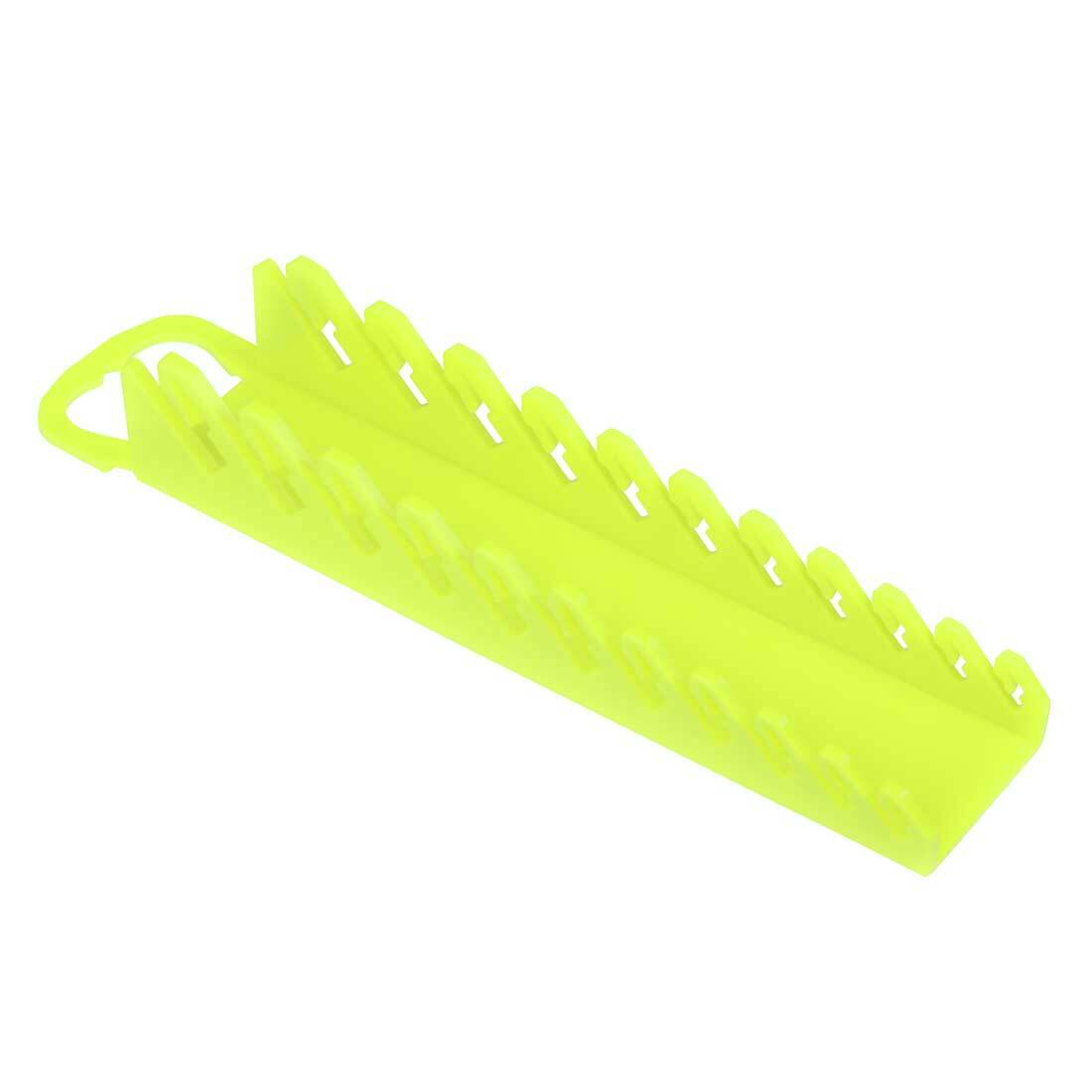 Ernst 5078HV 11 Tool Stubby Wrench Organizer Hi-Viz Plastic Holder New