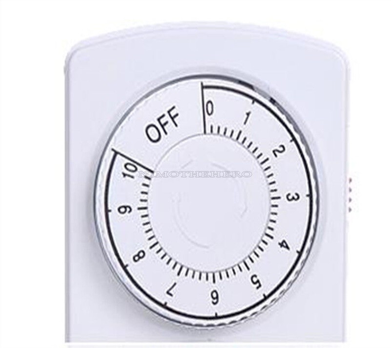 Countdown Timer Switch Socket 50Hz Mechanical New 10 Hours 220V zc