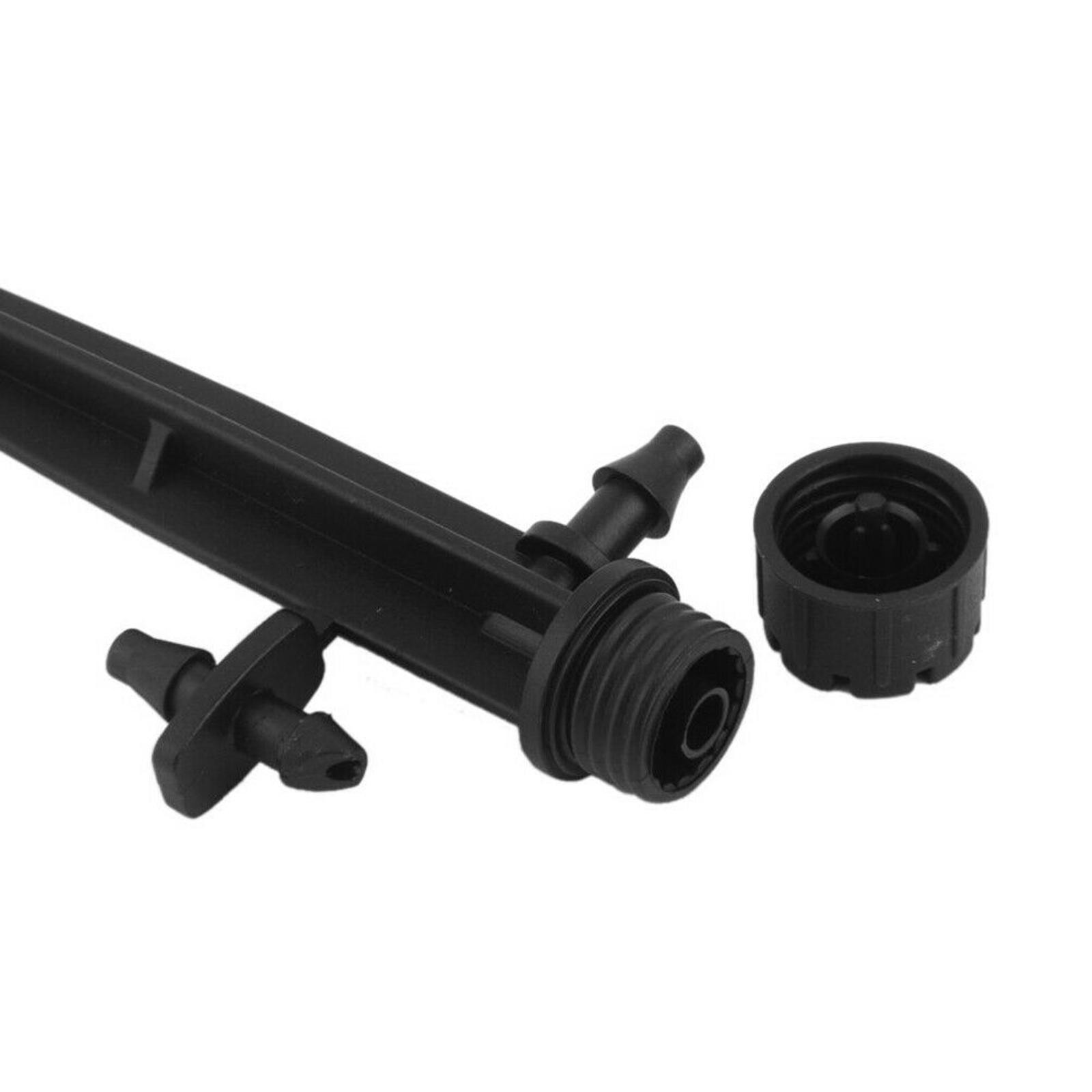 100Pcs Adjustable Water Flow Polypropylene Nozzle Stake Drip Sprinklers Garden