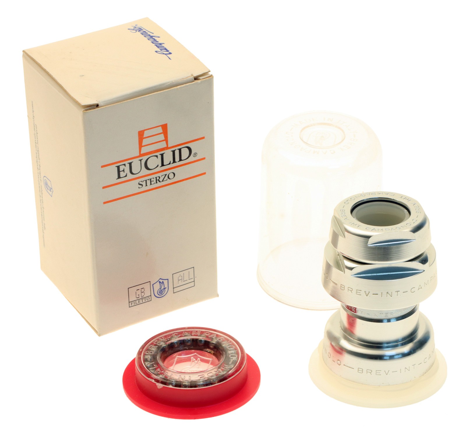 Campagnolo Euclid Alloy MTB Headset 1" British BSC Thread 1" x 24 NOS NEW