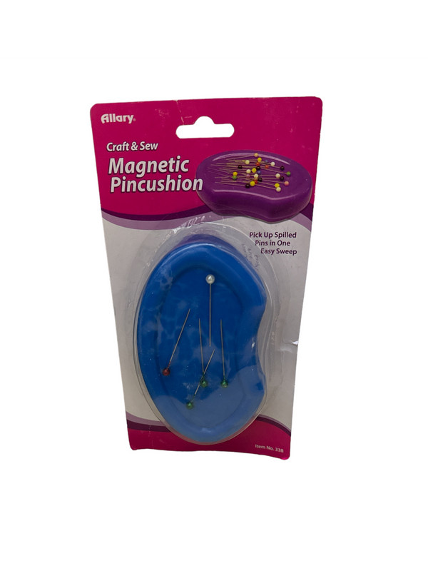 Magnetic Pin Cushion, Colors May Vary 2-Pack
