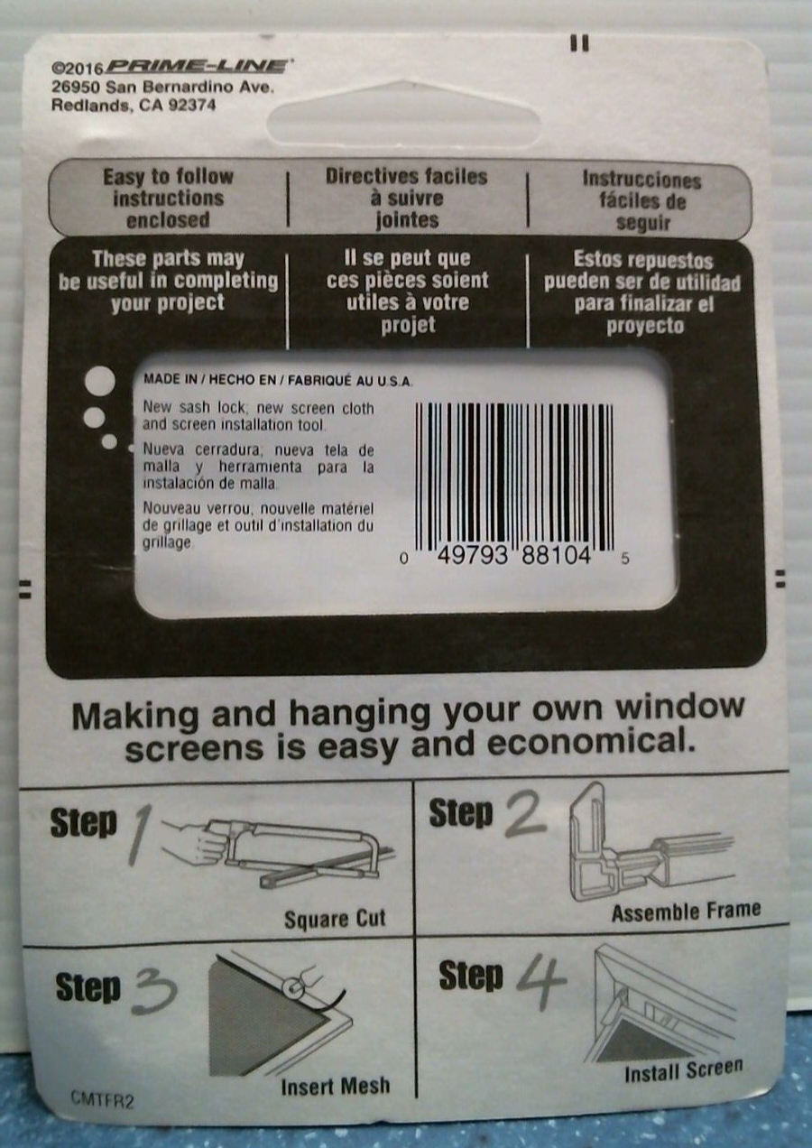 Prime-Line Window Screen Hangers (PL 8104) FS