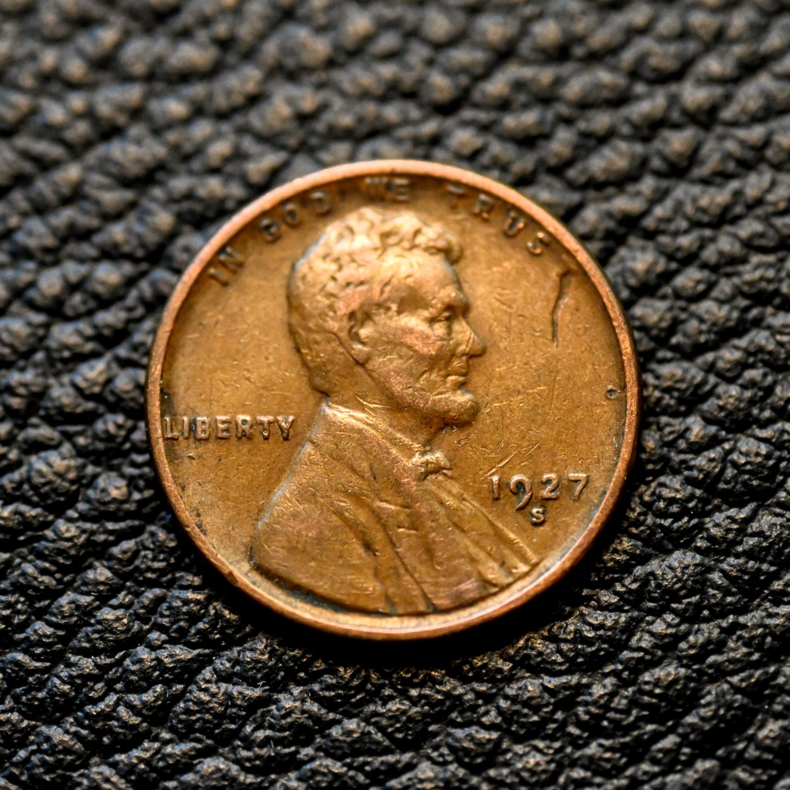1927-S Lincoln Cent ~ VERY FINE (VF) Condition ~ COMBINED SHIPPING!