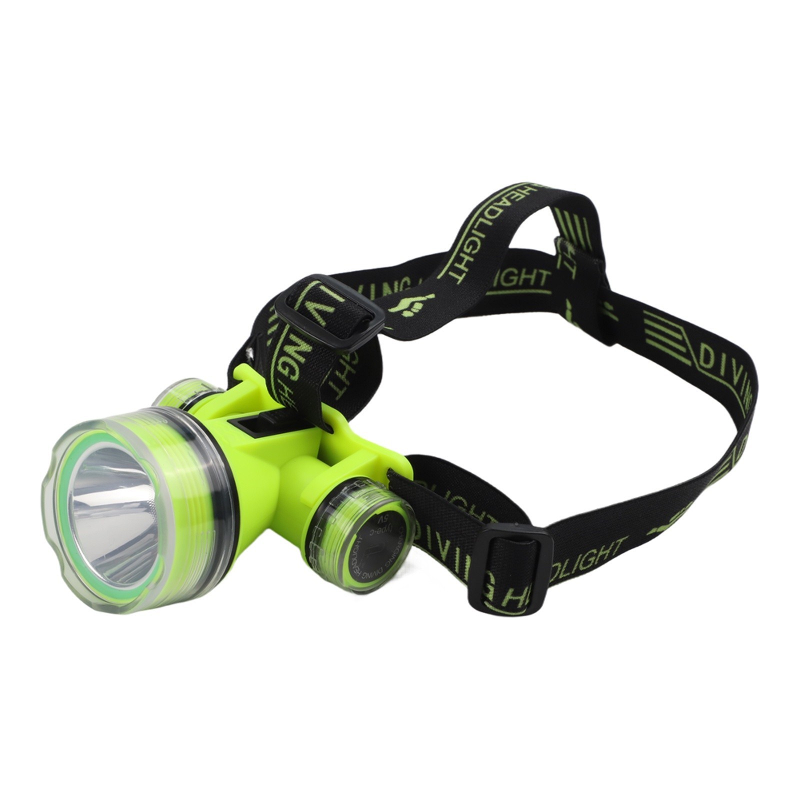 300M+ Visibility Diving Headlamp for Outdoor Adventures and For Night Fishing