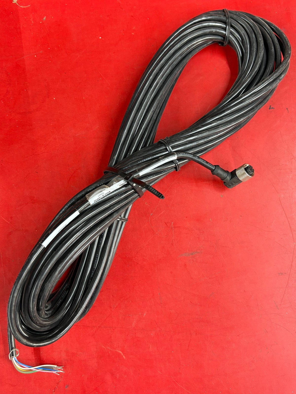 BANNER ENGINEERING MQDC2S-850RA CORDSET M12 EURO 8 PIN 15 METER 2AMP MQDC2S850RA