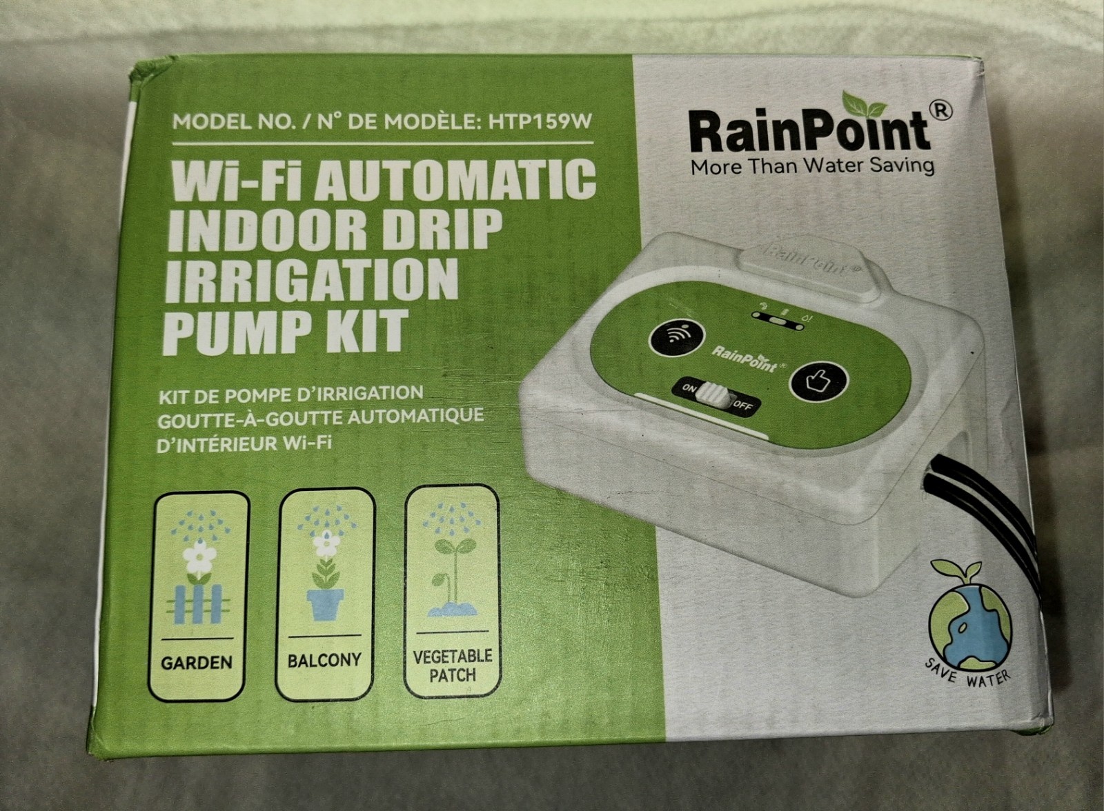 Rainpoint Wifi Auto Indoor Drip Irrigation Pump Kit
