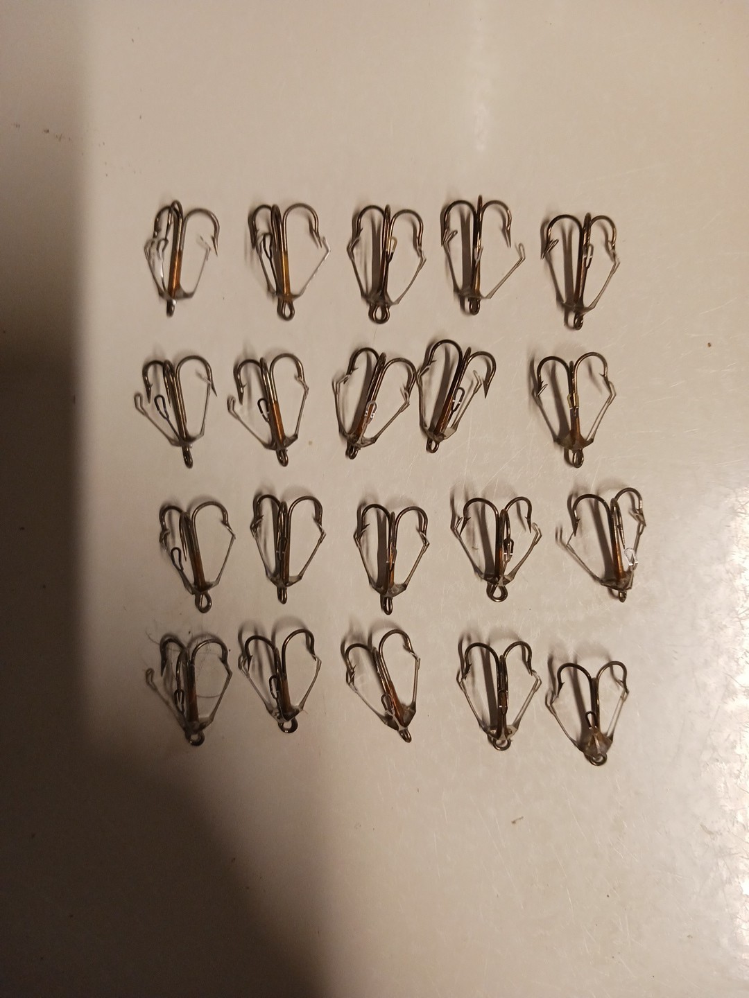 Eagle Claw Weedless Treble Hooks Size 8 Qty 20