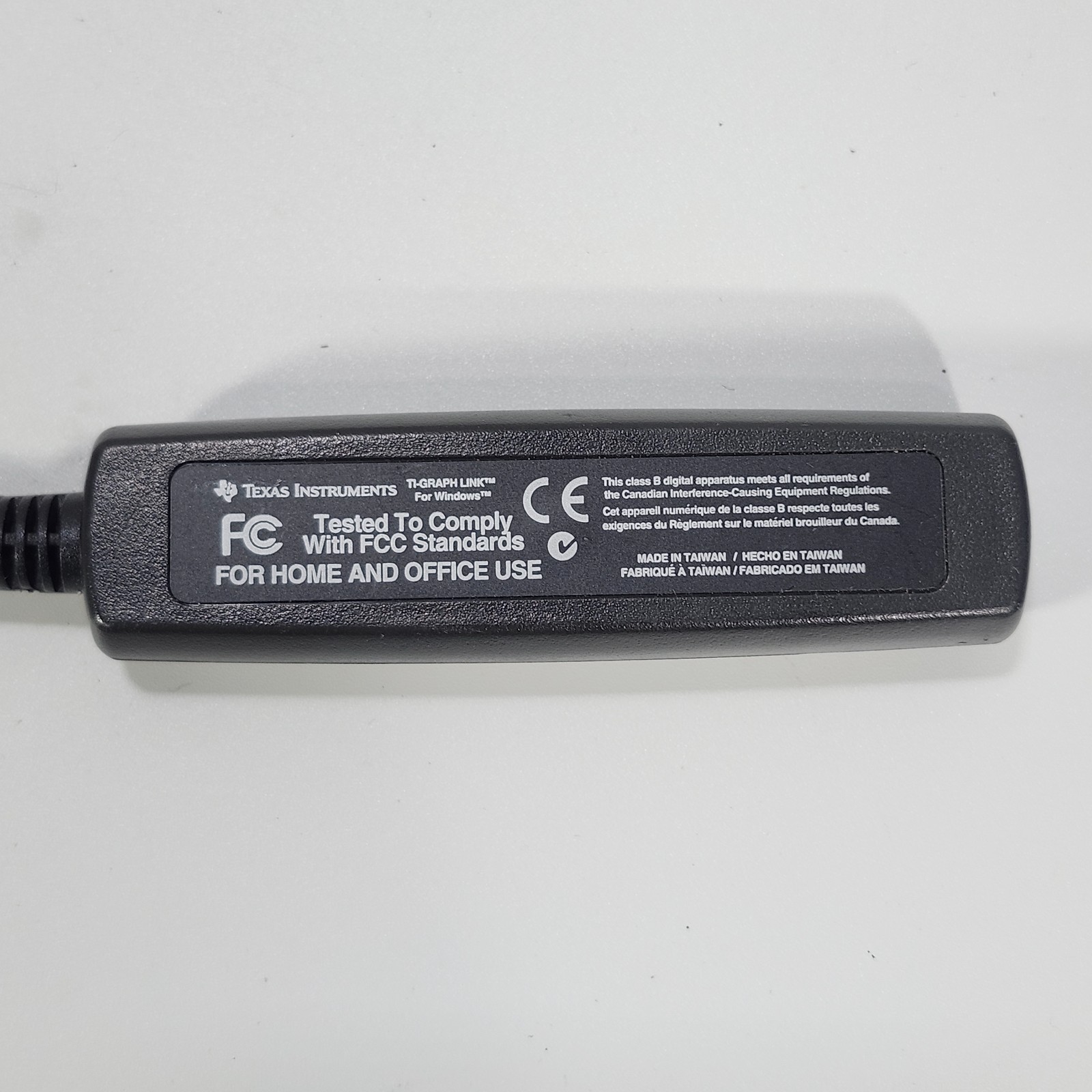 Texas Instruments TI Graph Link 9 Pin For Windows Graphing Calculator Accessory