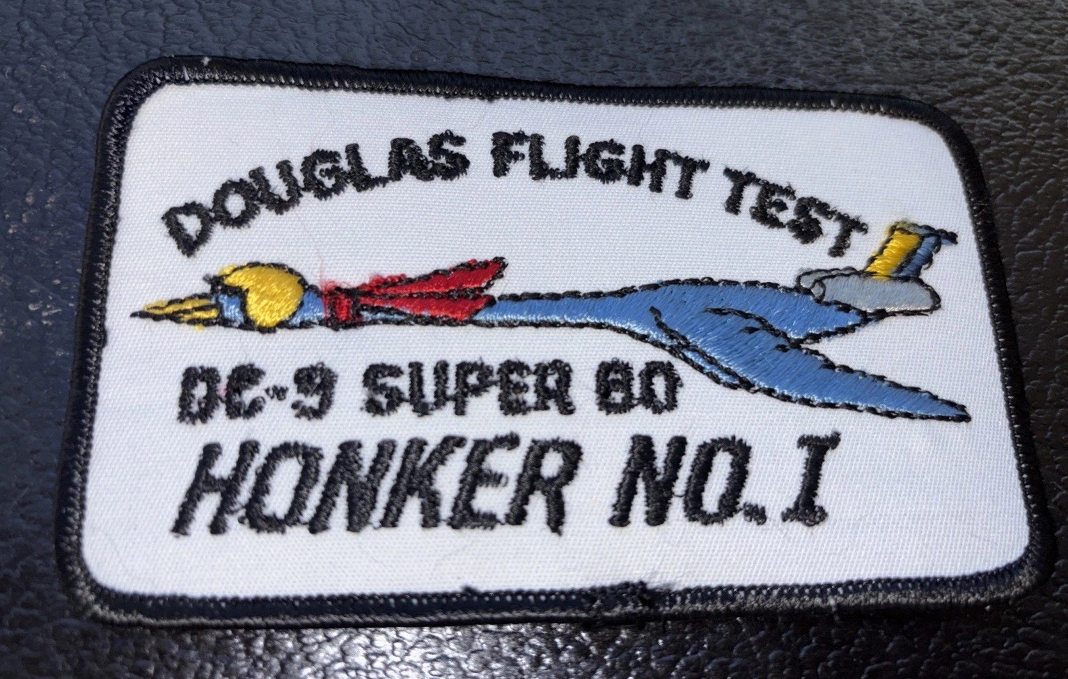 Douglas Flight Test DC-9 Super 80 "Honker No.1" patch. Rarely Seen Very Rare