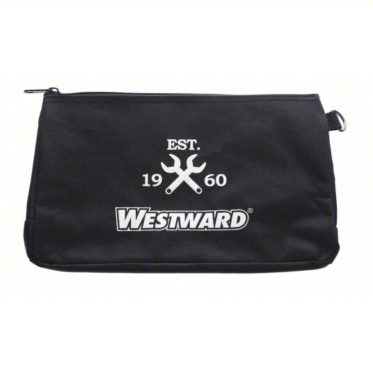 WESTWARD Tool Bag: Polyester! 12" X 7 3/8"! Brand NEW Westward Zipper Tool Bag!