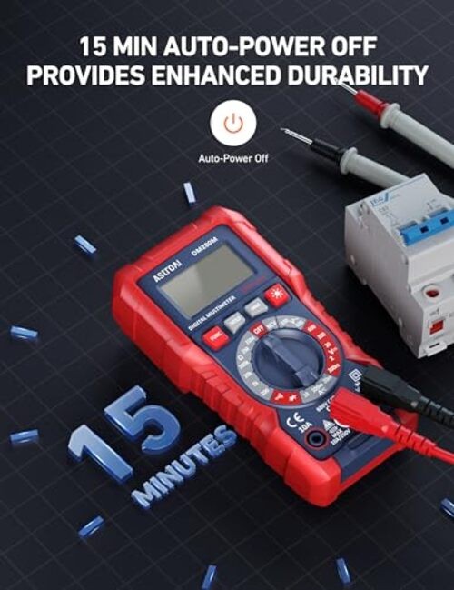 TRMS 2000 Digital Multimeter Voltage Tester - Fast & Fast