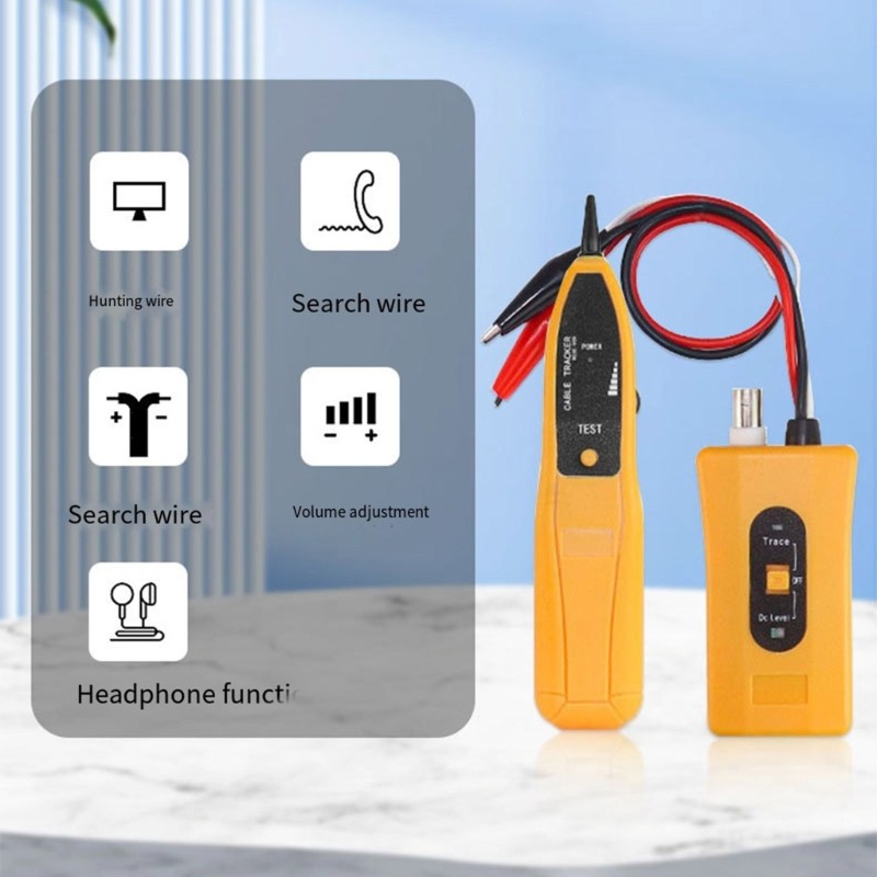 Portable Multifunction Communication Networking Cable Tracer Outgoing Line
