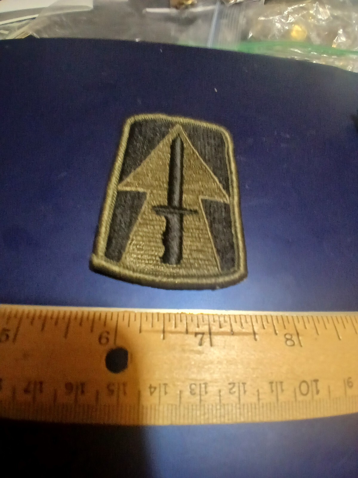 Patch- U S Army Subdued SSI- (18-244)