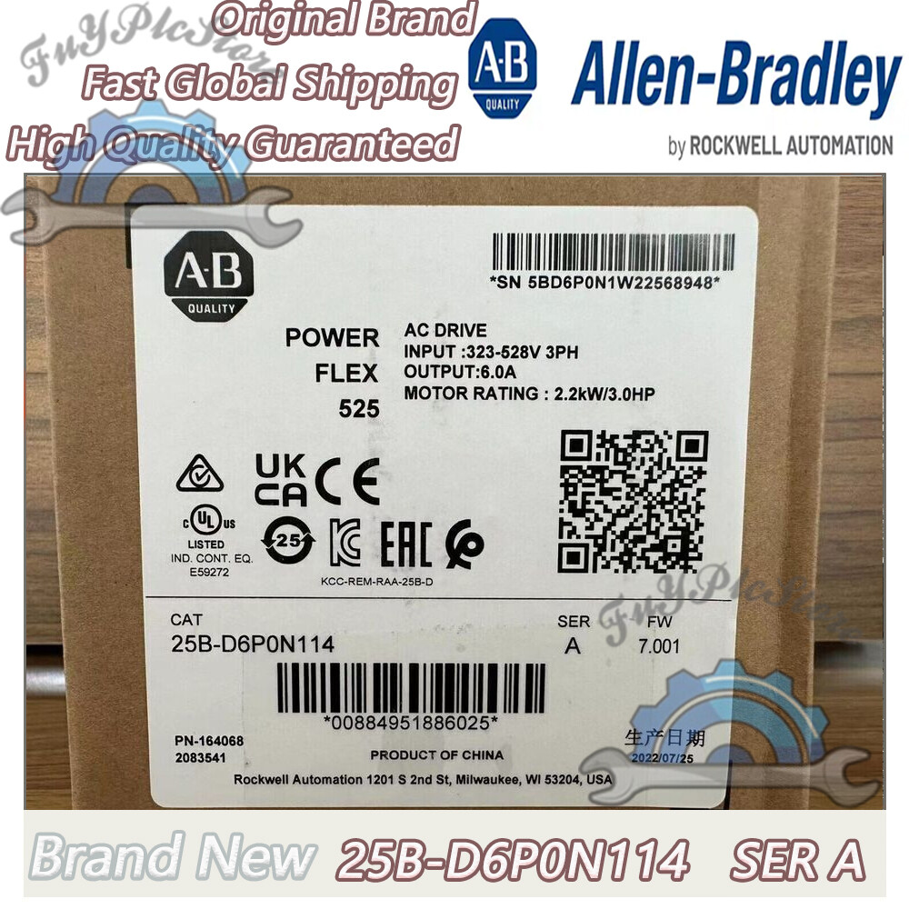 AB 25B-D6P0N114 Ser A Brand New Quality Guaranteed Free Ship