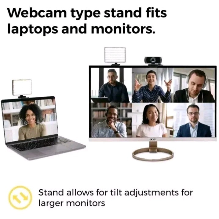 Quantity 5 Video Conference Light for Zoom Meetings HumanCentric