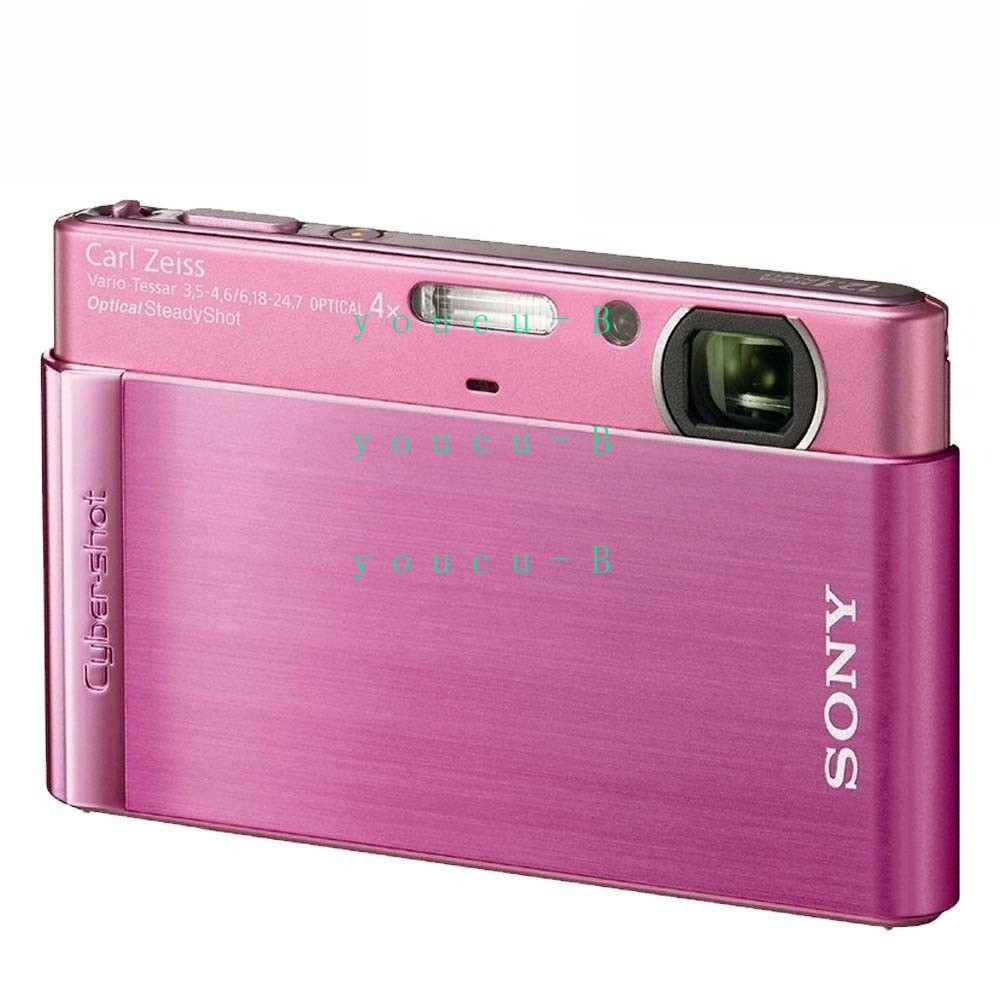 SONY Cyber-Shot DSC-T90 Digital Camera 4x Optical Zoom 12.1MP Auto Focus Pink