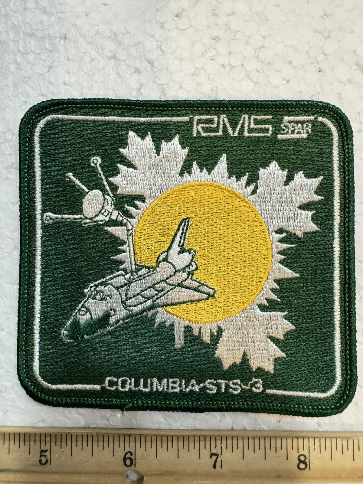 Vintage NASA Space Shuttle Patch- STS-3 - RMS  SPAR