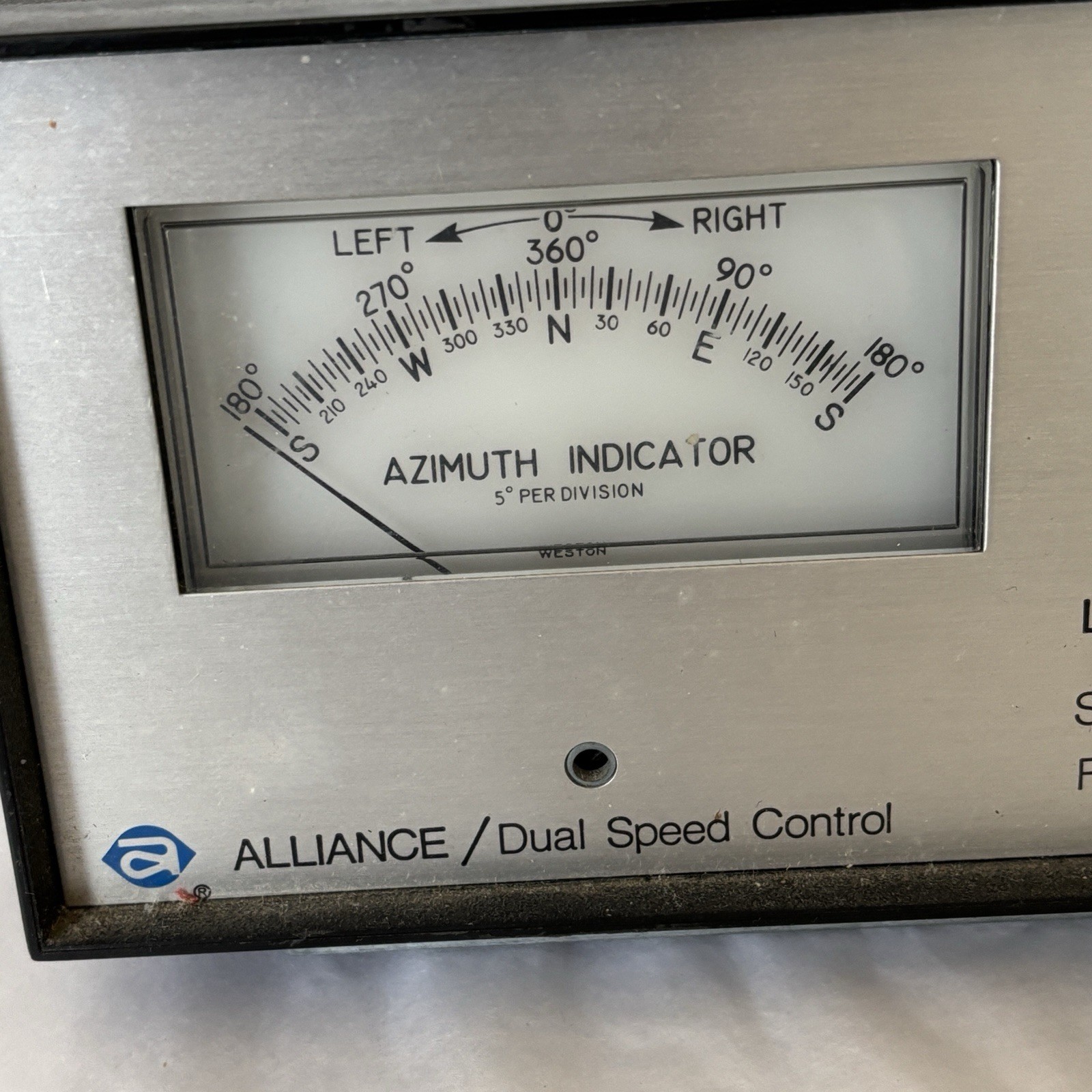 Alliance HD73 Azimuth Indicator Dual Speed Antenna Rotator Controller