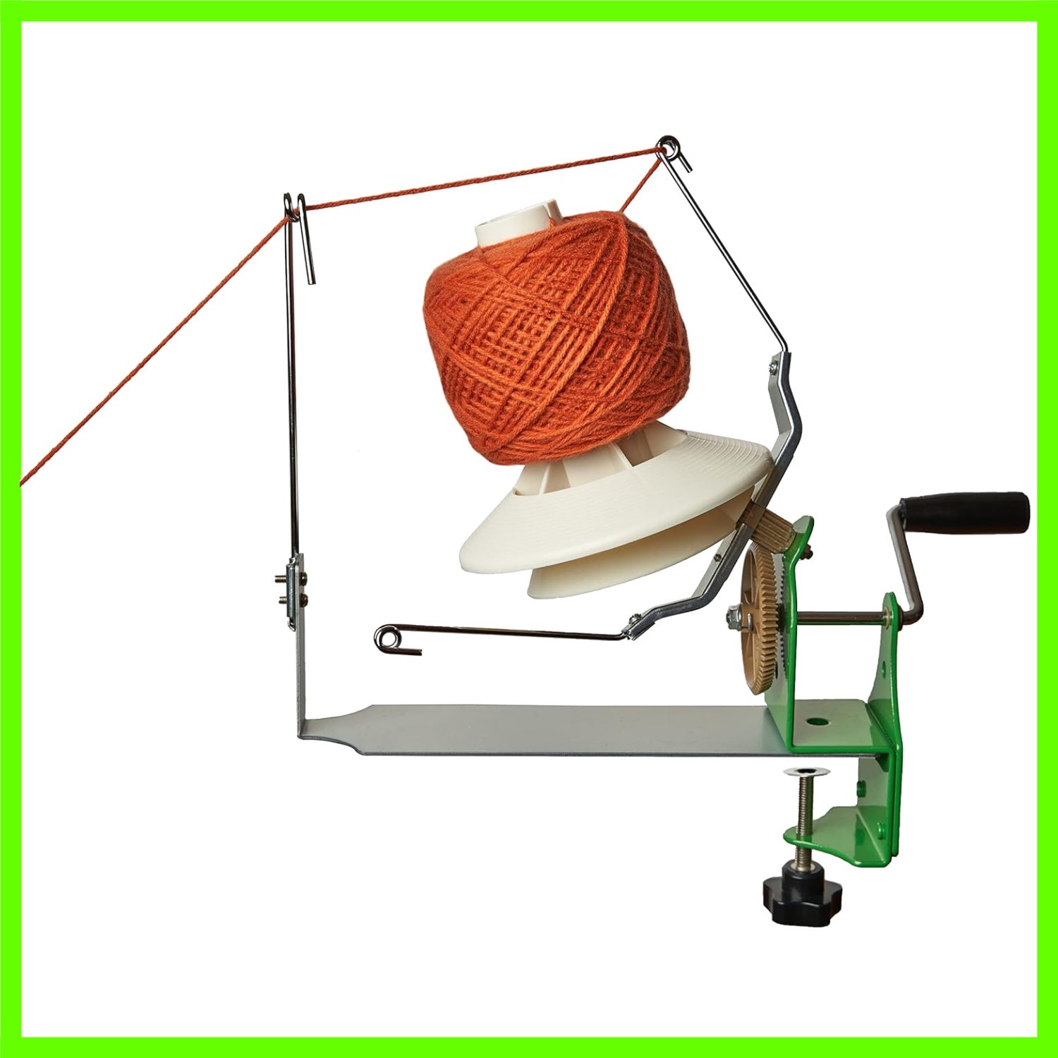 Effortless Yarn Winder for 180 Yard Projects - Durable Metal Construction