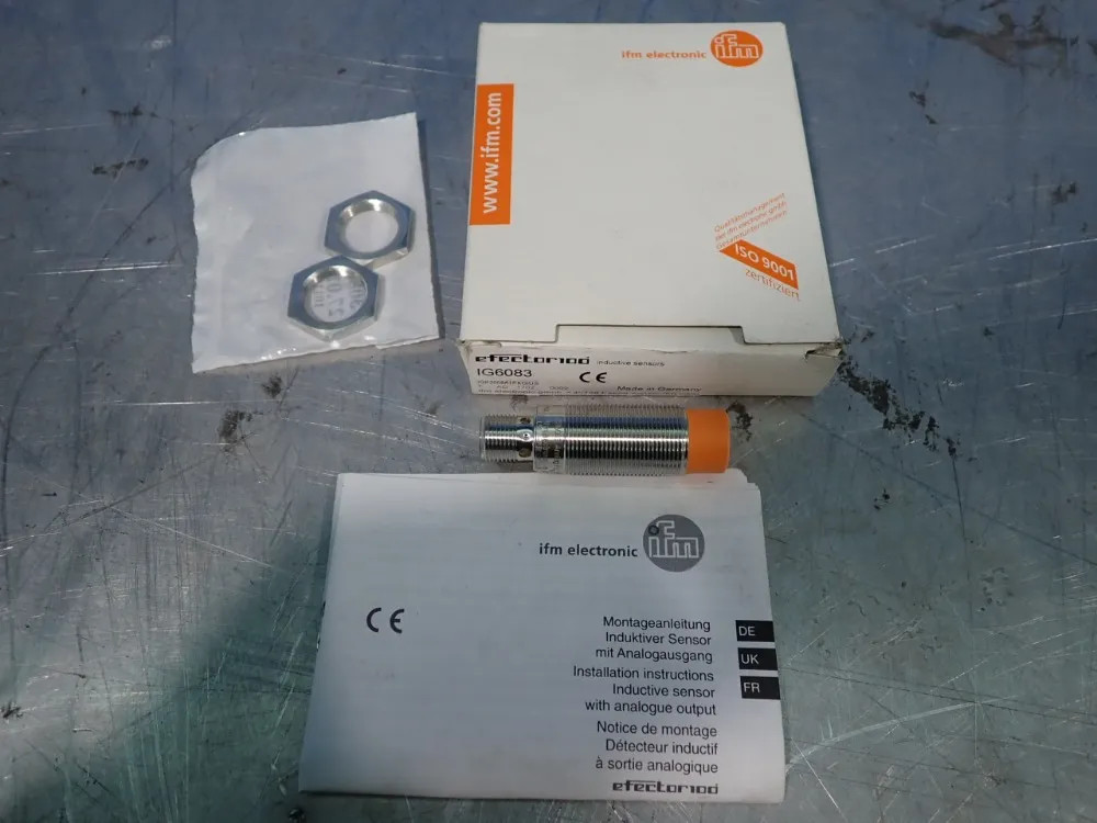 IFM IG6083 INDUCTIVE SENSOR  05190222342