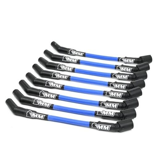 LS Truck Spark Plug Wire Set - 10mm Performance Wires for Truck/SUV 4.8L Blue