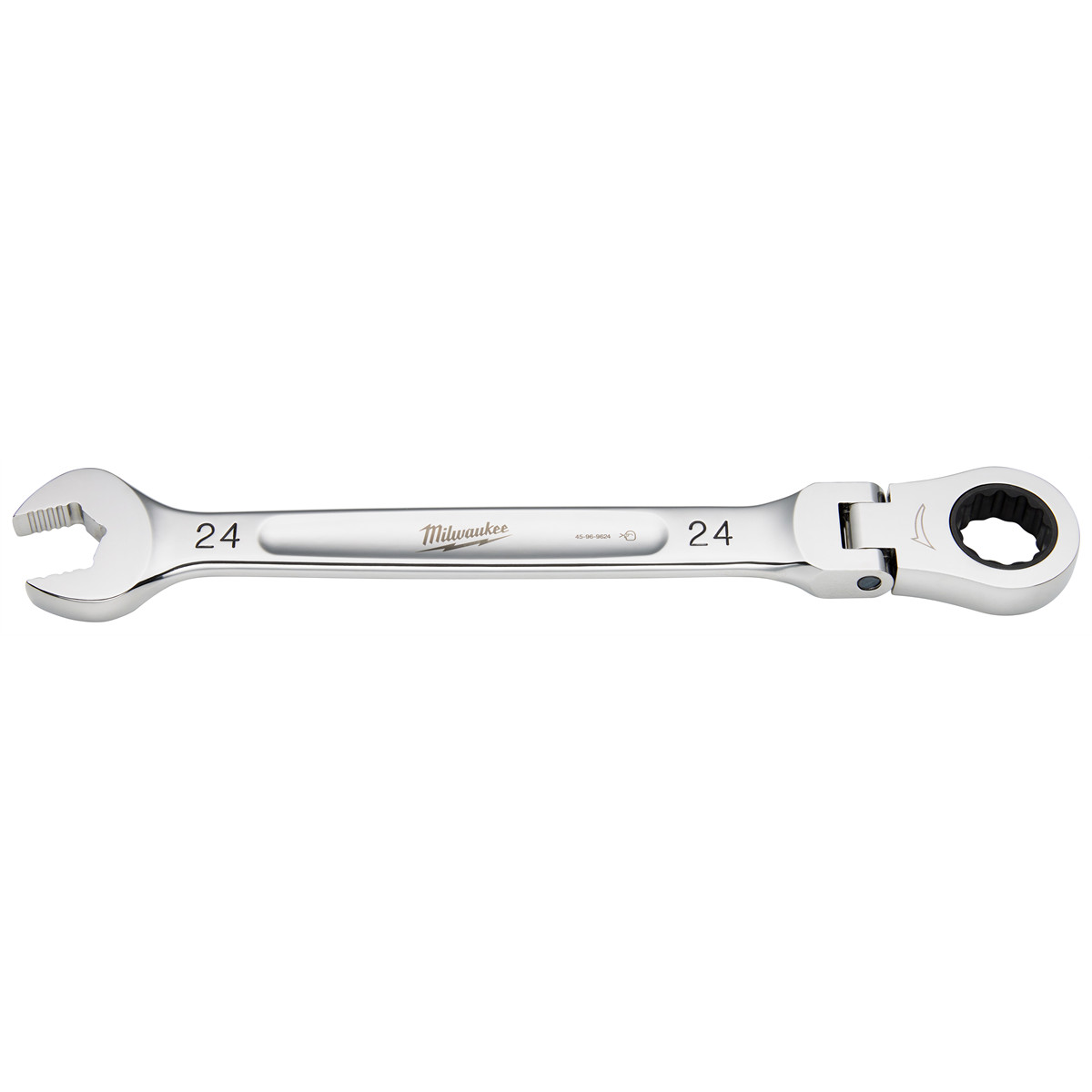 Milwaukee 45969624 24mm Flex Head Ratchet Wrench 144 Positions