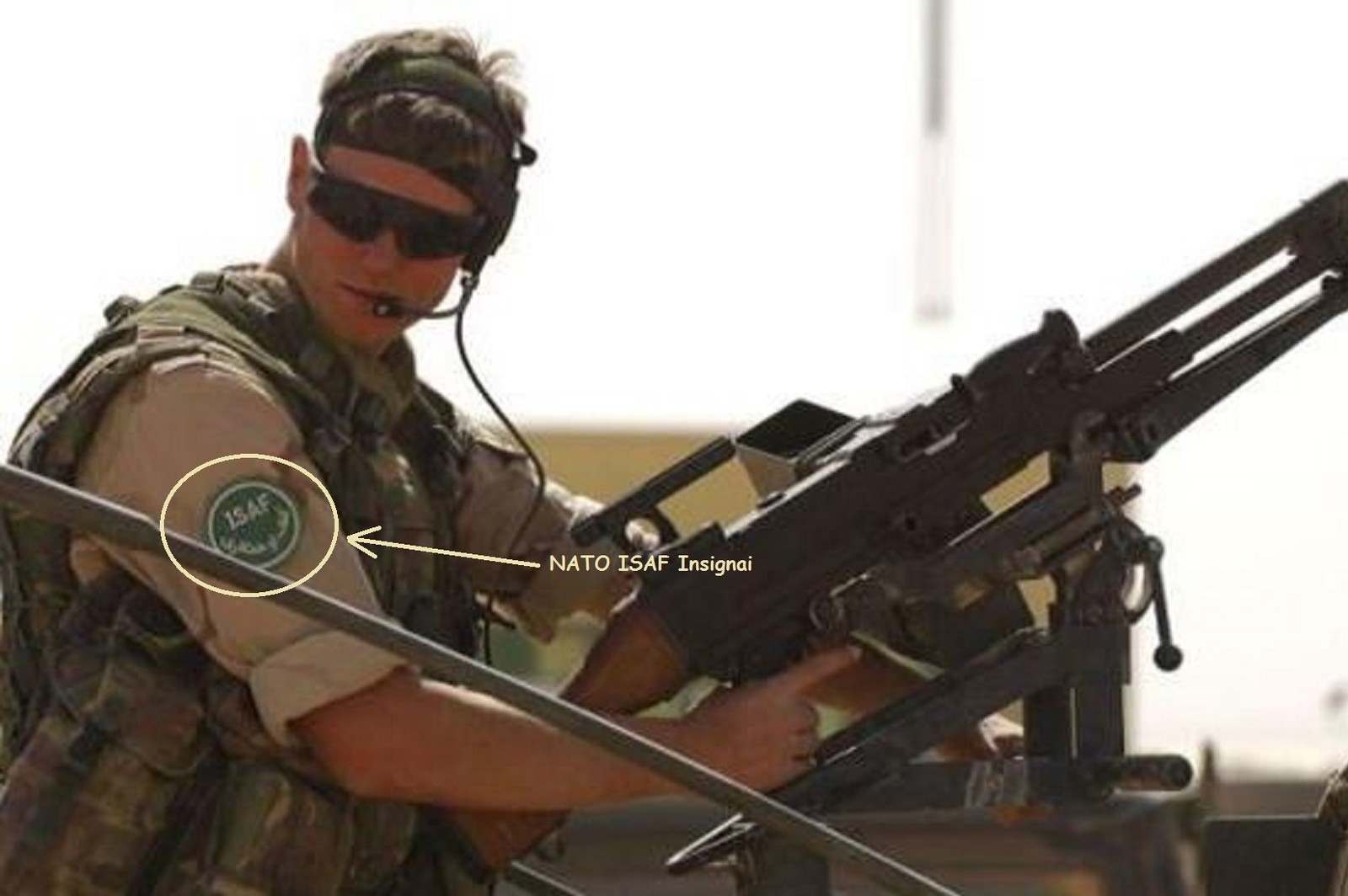 KANDAHAR TALIZOMBIE© WHACKER PRO-TEAM NATO ISAF COALITION OPERATOR FLAG: SWEDEN