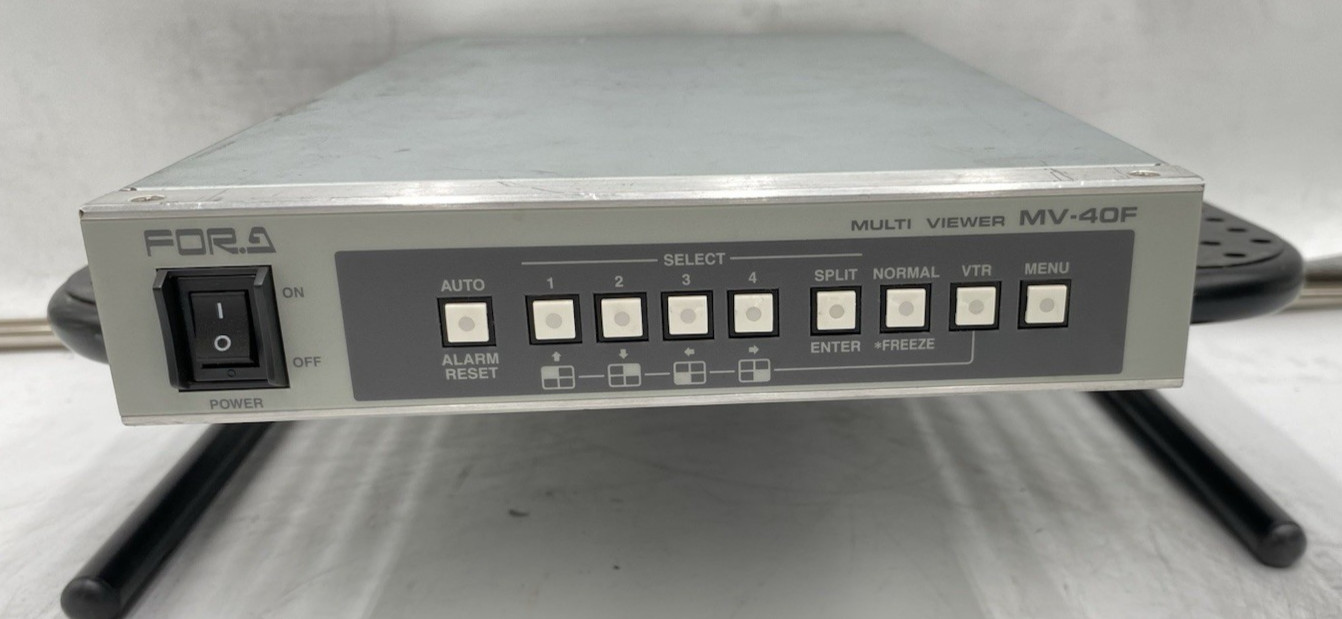 For-A MV-40F Quad-Viewer Multi Viewer w/ Power Cable