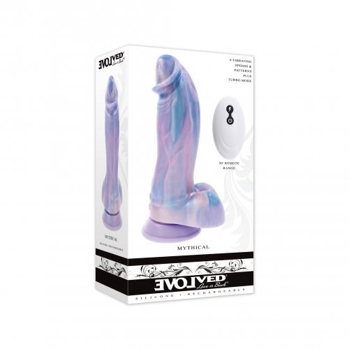 Evolved Mythical Suction Cup Remote Controlled Dildo