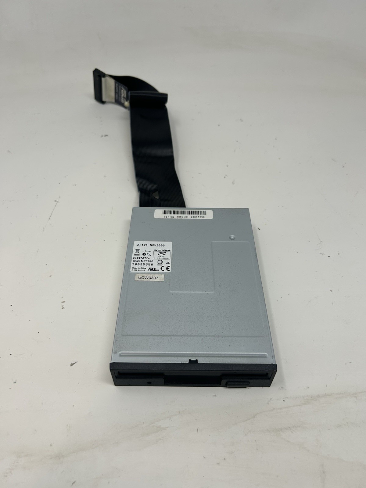 Sony MPF920 Z/121 Internal Desktop 3.5" Inch Black Floppy Disk Drive - Untested