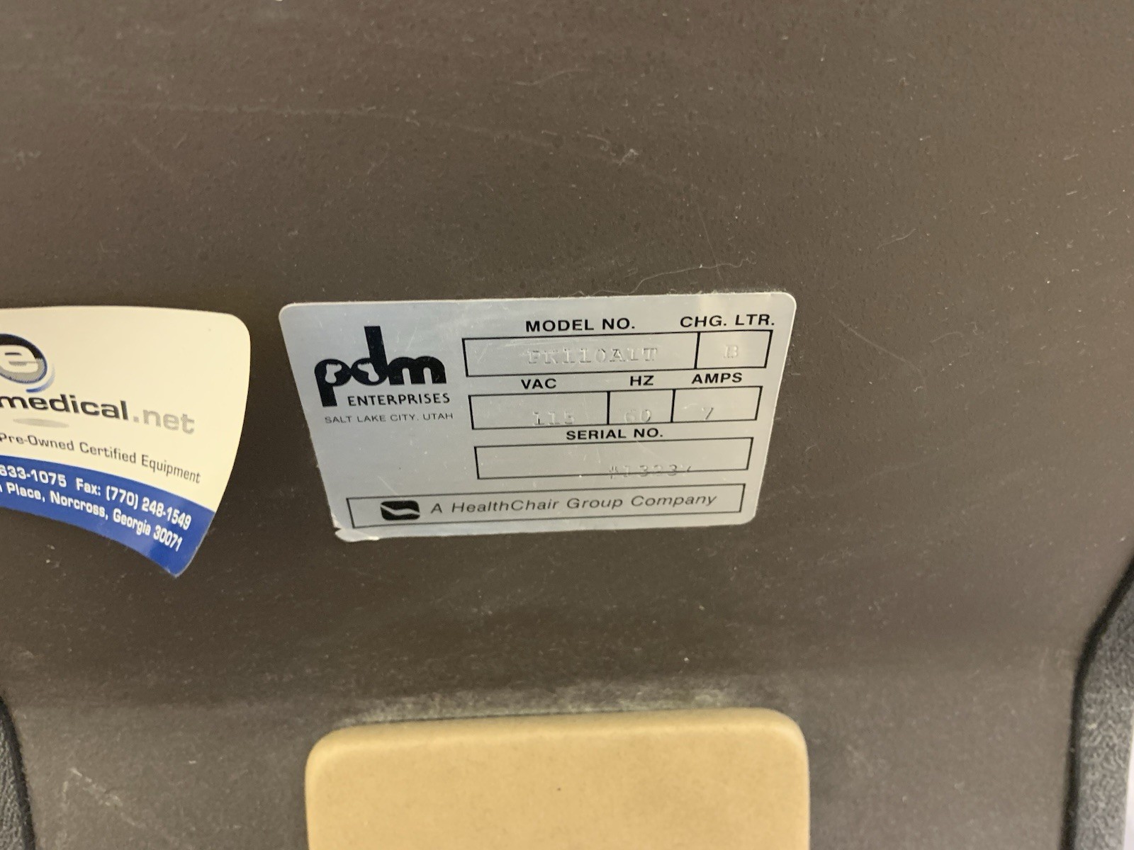 PDM Podiatry chair