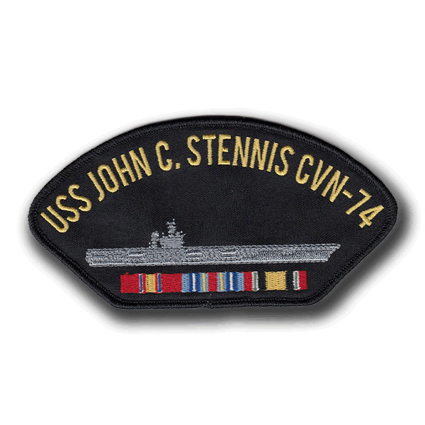 USS John C. Stennis CVN-74 With Operation Iraqi Freedom Patch US Navy