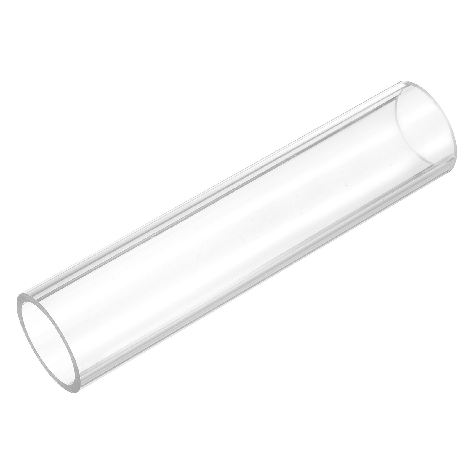 Rigid Round Clear Tubing 29mm ID x 35mm OD x 150mm Length Plastic Tube