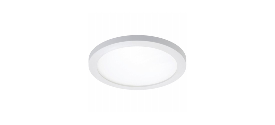 Recessed Surface Mount Light Trim SMD6 Matte Soft White 6" W LED 9 W Matte
