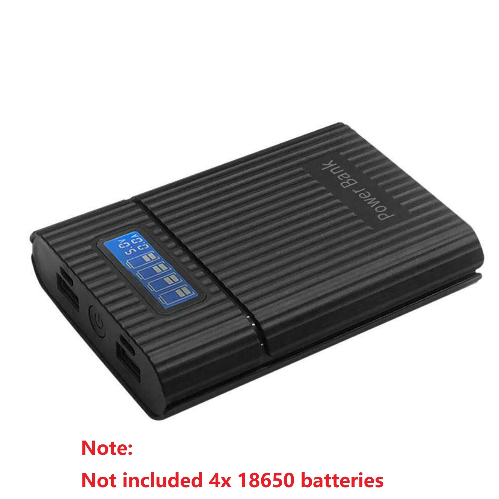 4x18650 DIY Power Bank Case Digital Display 18650 Battery Charger Storage Box