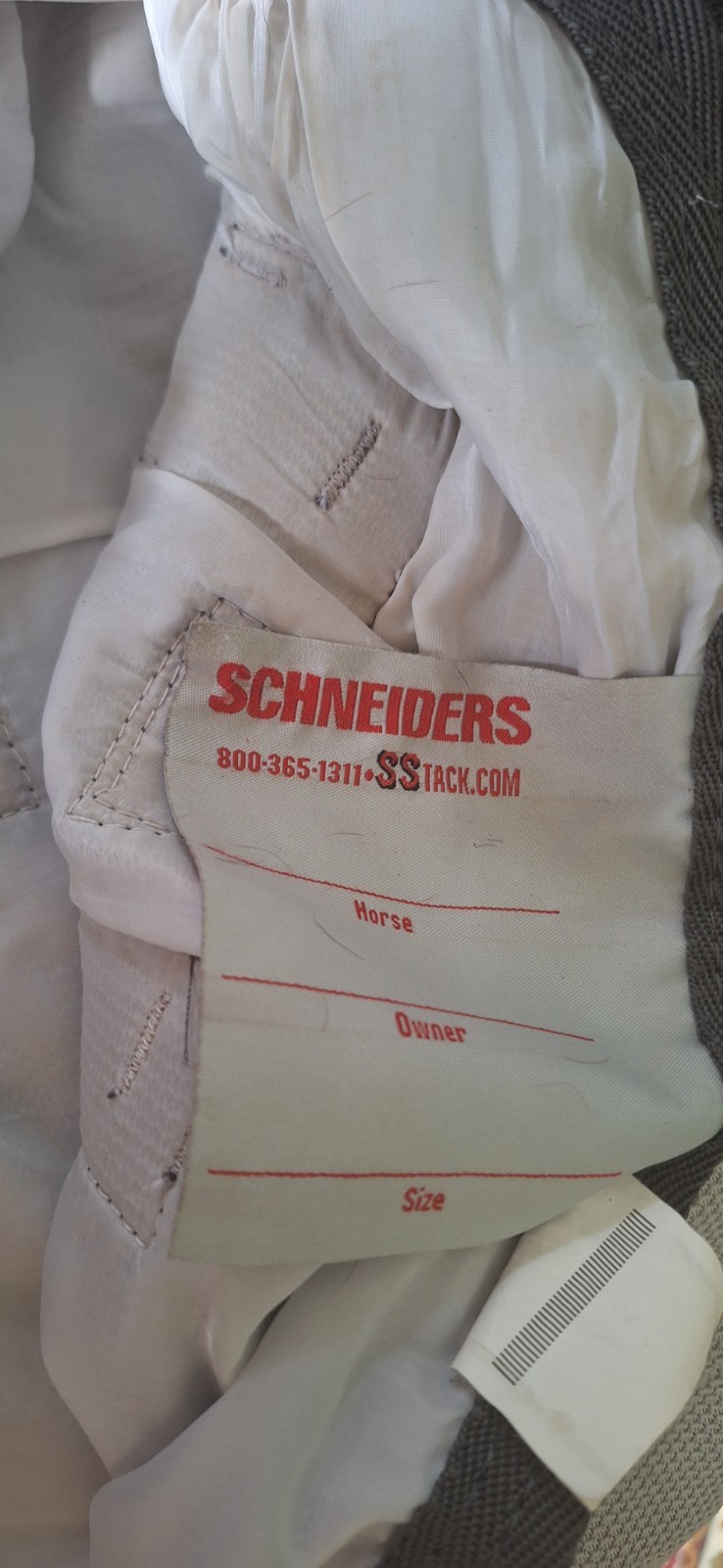 Schneiders Fly Sheet 78 Gray Horse