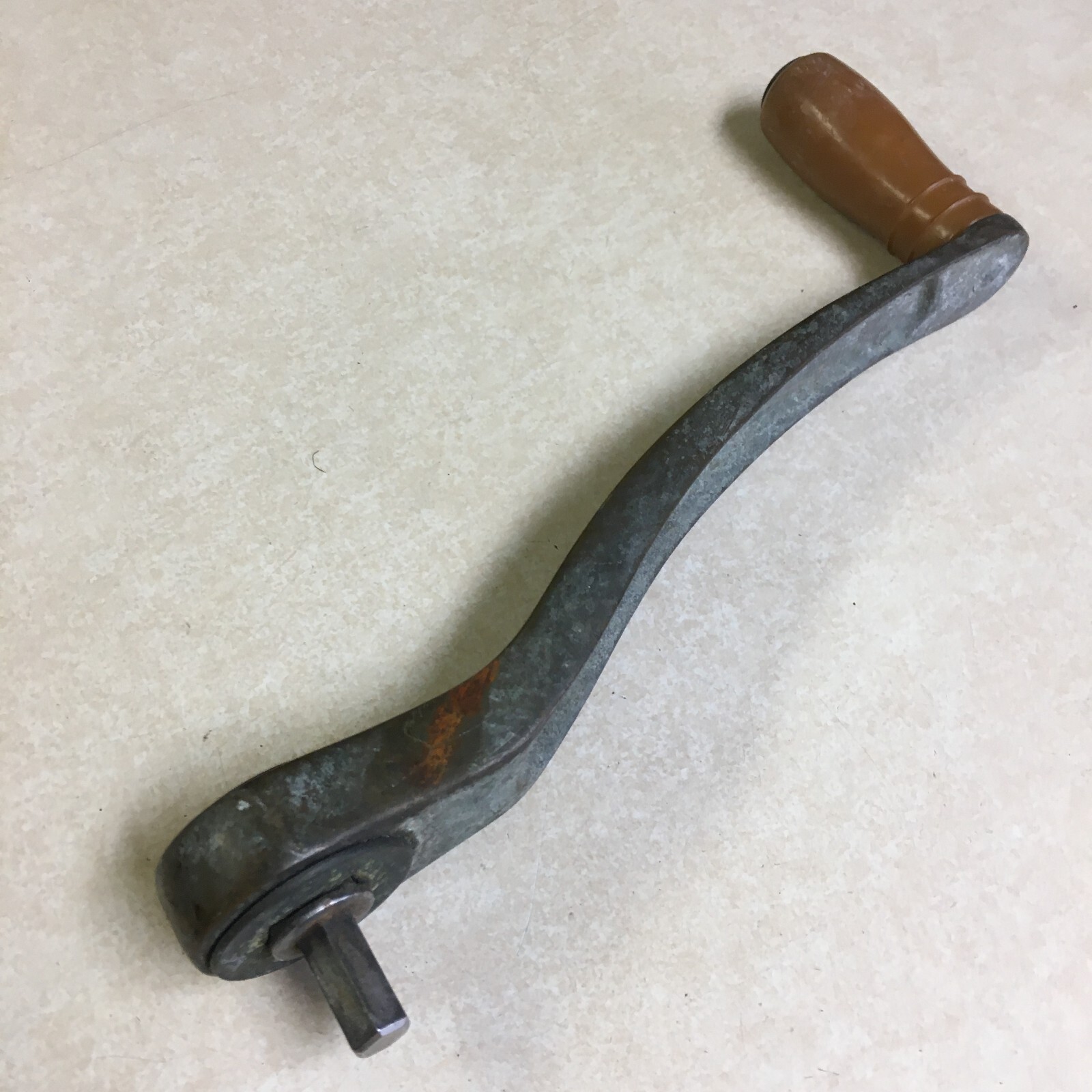 Vintage Bronze Sailboat Winch Handle 12" Long