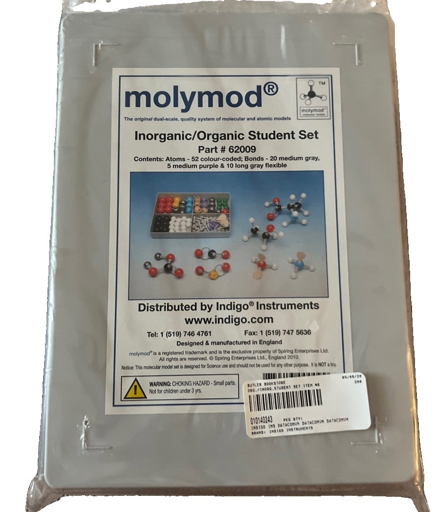 MolyMod Inorganic and Organic Student Set Part # 62009 READ!!!