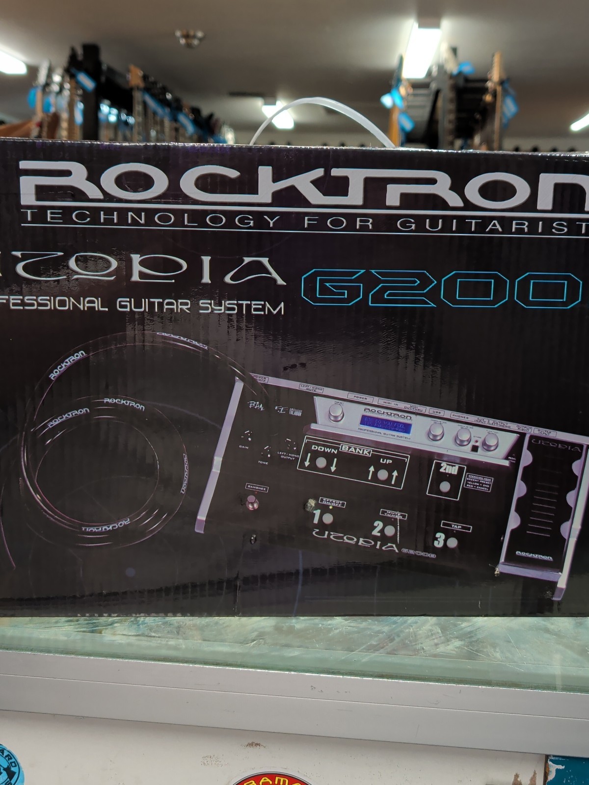 Rocktron Utopia G200B Professional Multi-FX Guitar System. With Talkbox