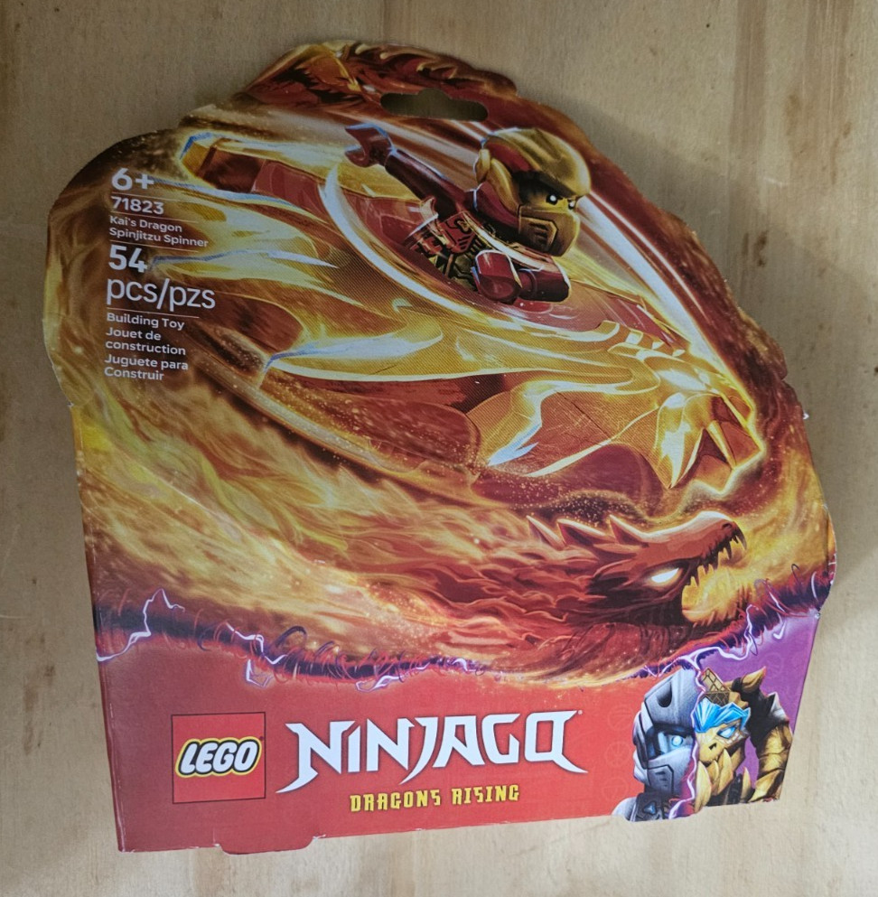 Lego 71823 Ninjago Kai's Dragon Spinjitzu Spinner